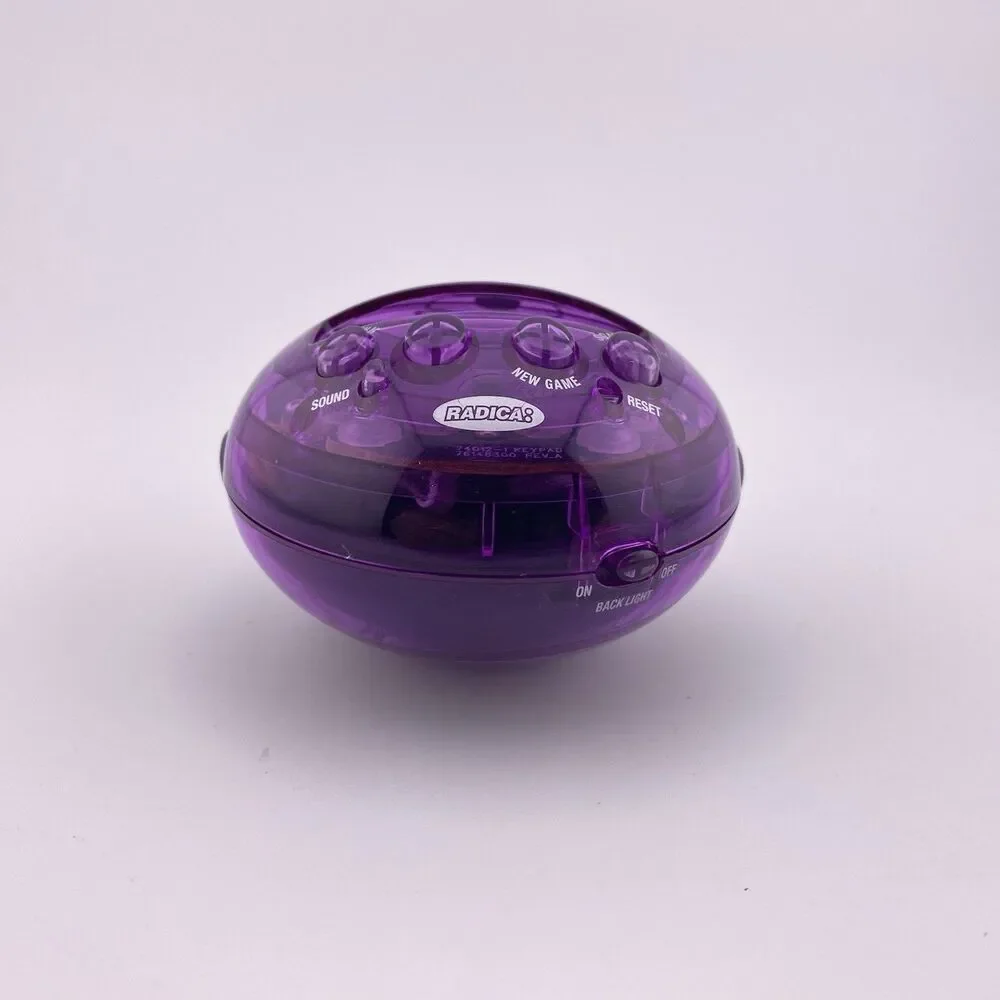20Q - 20 Questions Electronic Hand Held Game Purple 2005 Radica Tested Works
